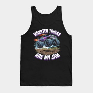Monster Trucks are my Jam Tank Top